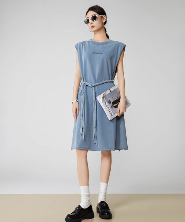 Pigment Drawstring Dress